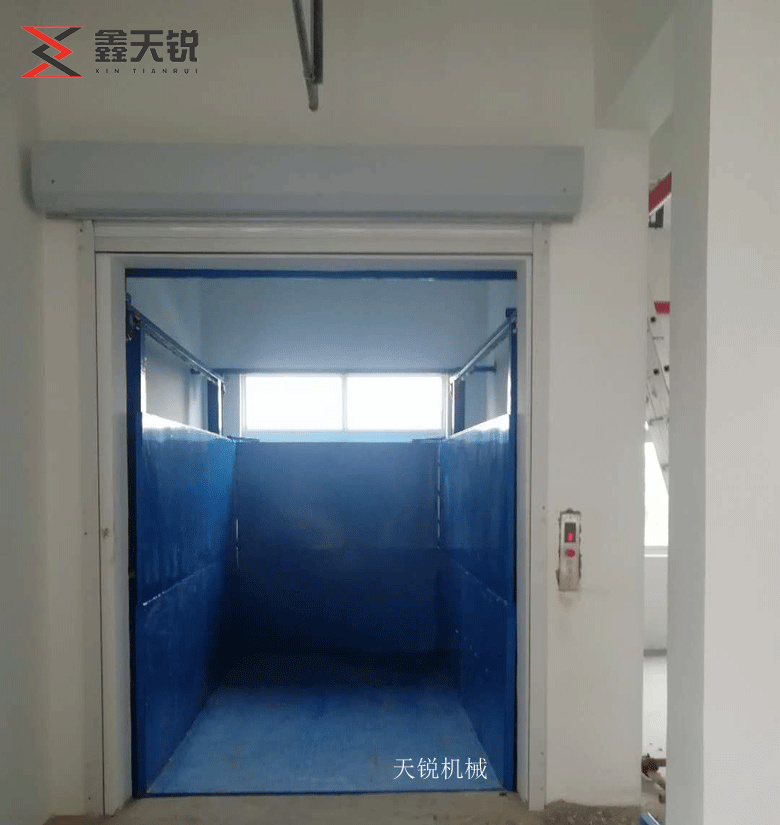 喀什上货专用导轨式升降货梯